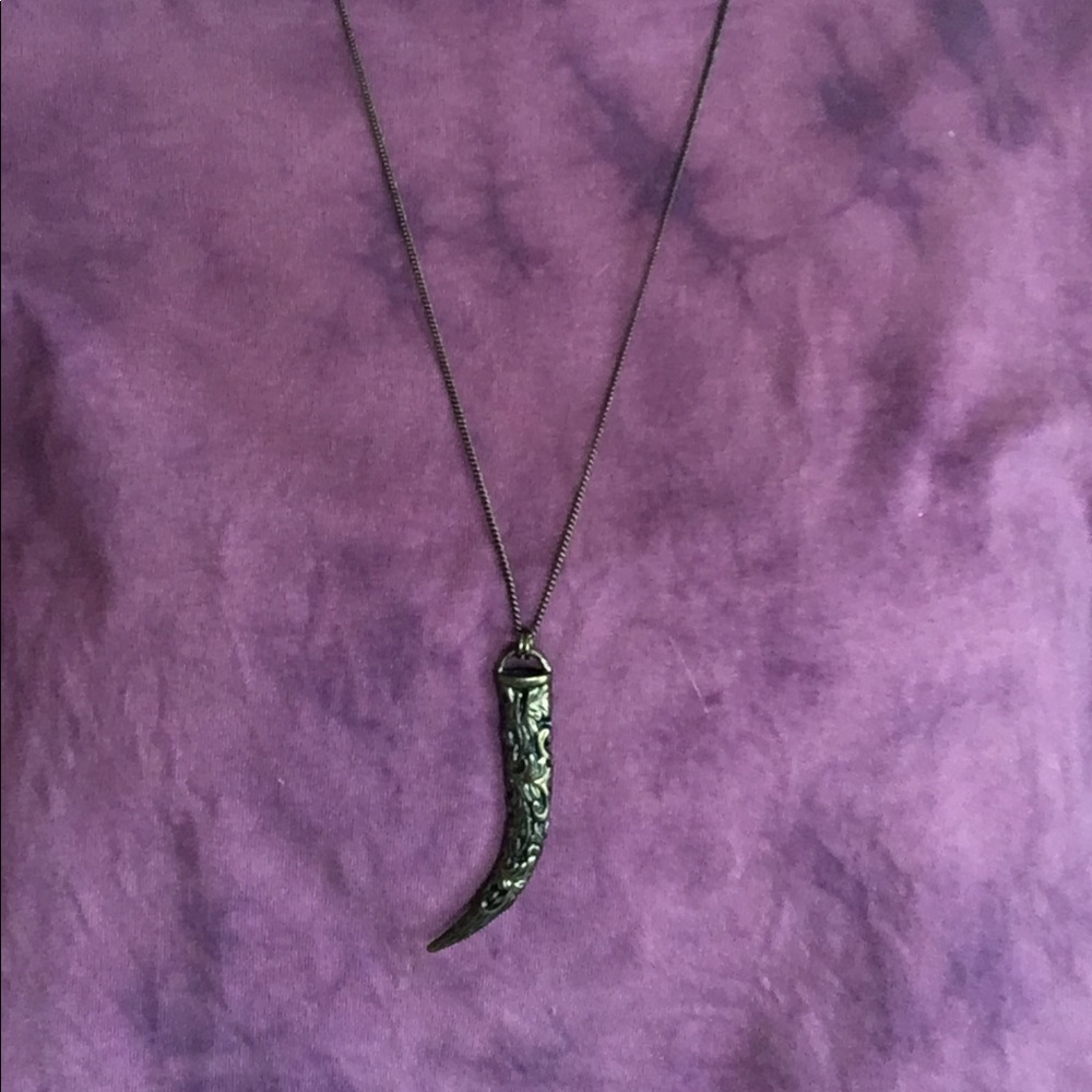 Vintage brass necklace